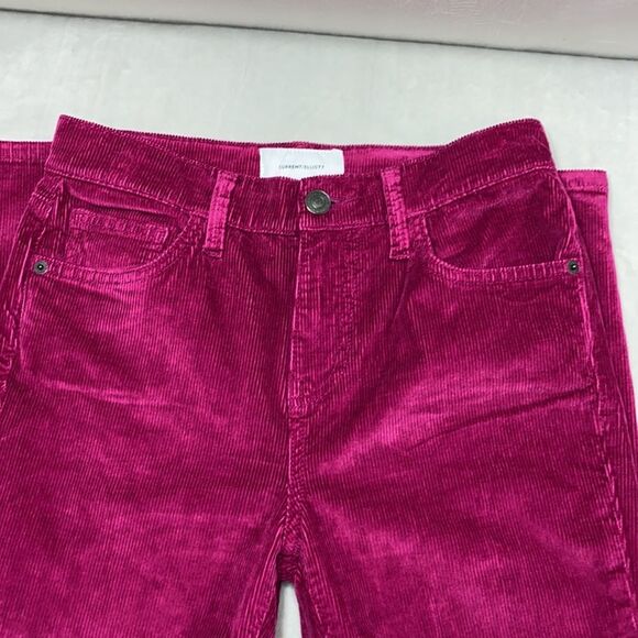 Current/Elliott High Waisted Skinny Wild Aster 26 - Picture 6 of 12